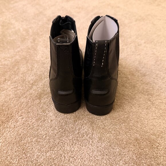 Kids Paddock Boots Size 2 Black - Picture 4 of 7